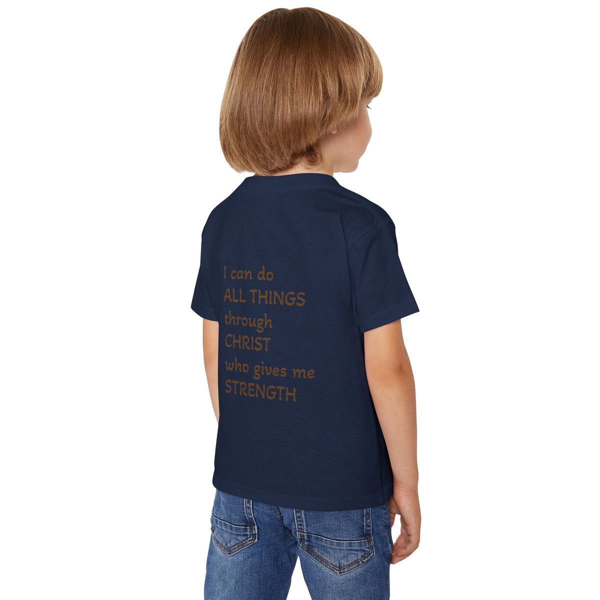 Philippians 4:13 Strength Bible Verse Rhino T-Shirt