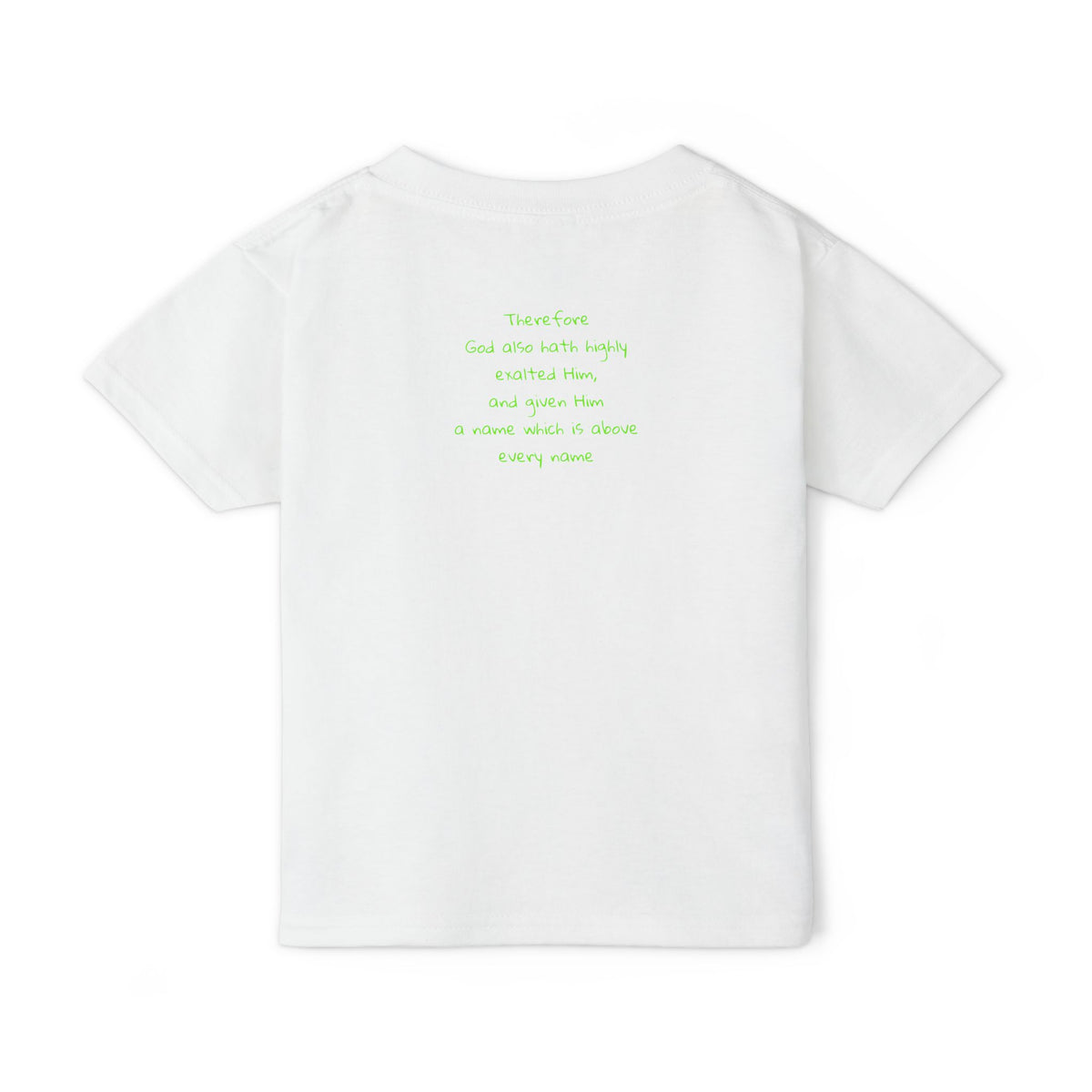 Green Rhino Illustration Toddler T-Shirt