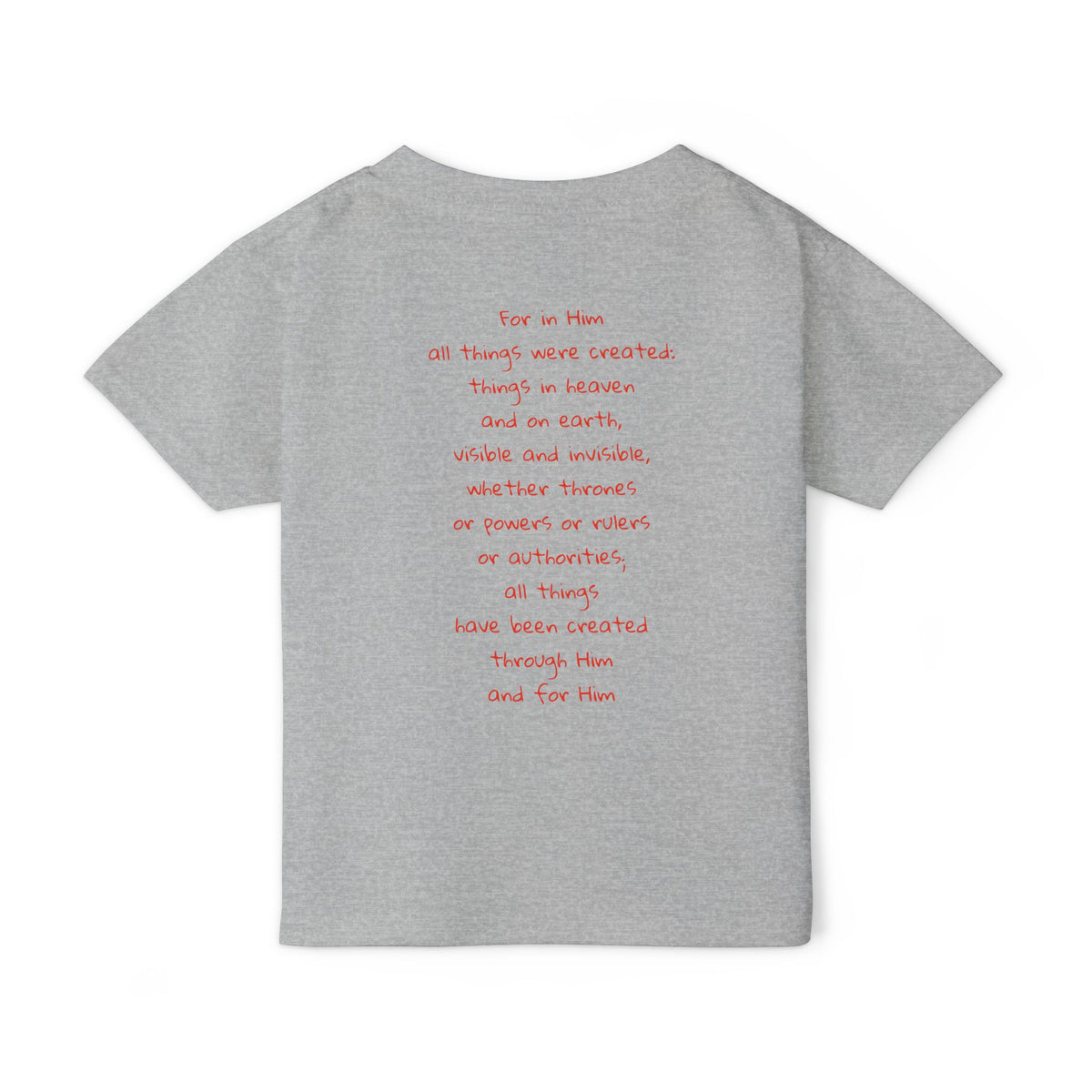 Zebra Jesus Loves Me Graphic Toddler T-Shirt