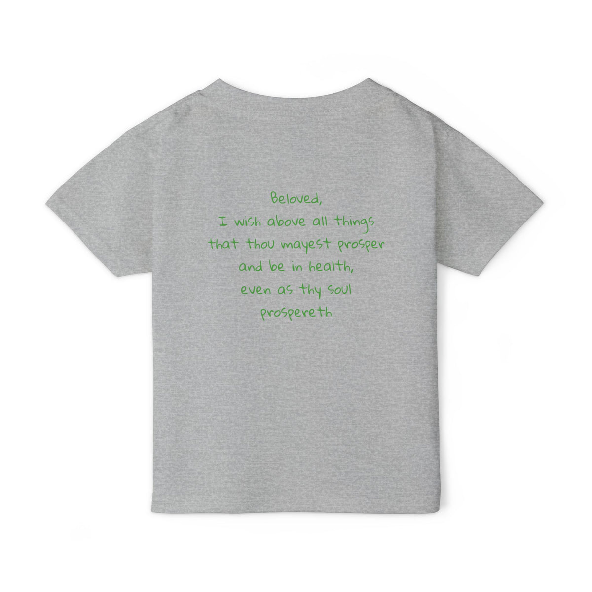 Elephant Bible Verse John 1:2 Toddler T-Shirt