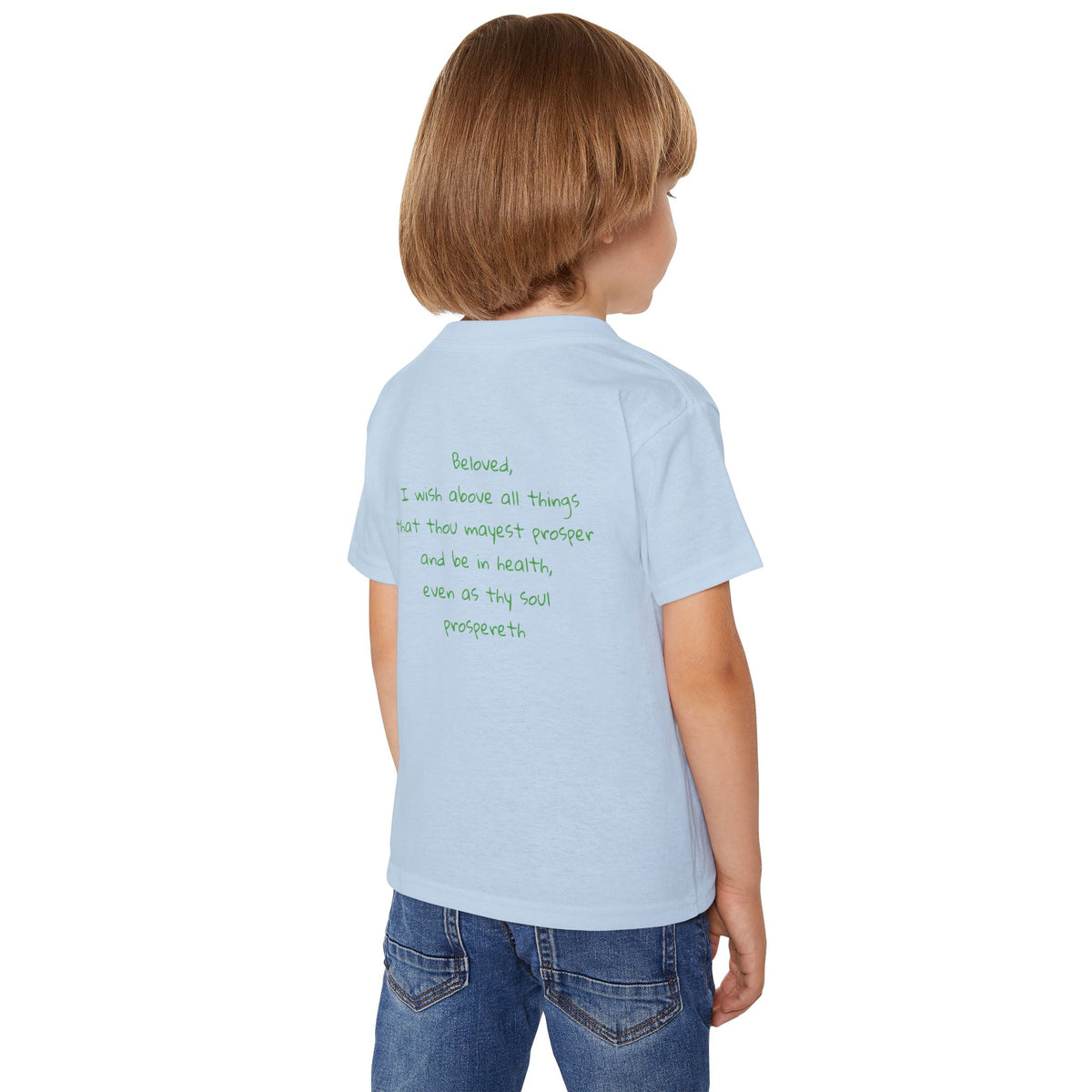 Elephant Bible Verse John 1:2 Toddler T-Shirt