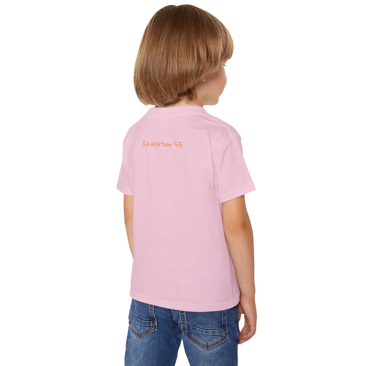 Jesus Lion of Judah Toddler T-Shirt, Christian Lion Design