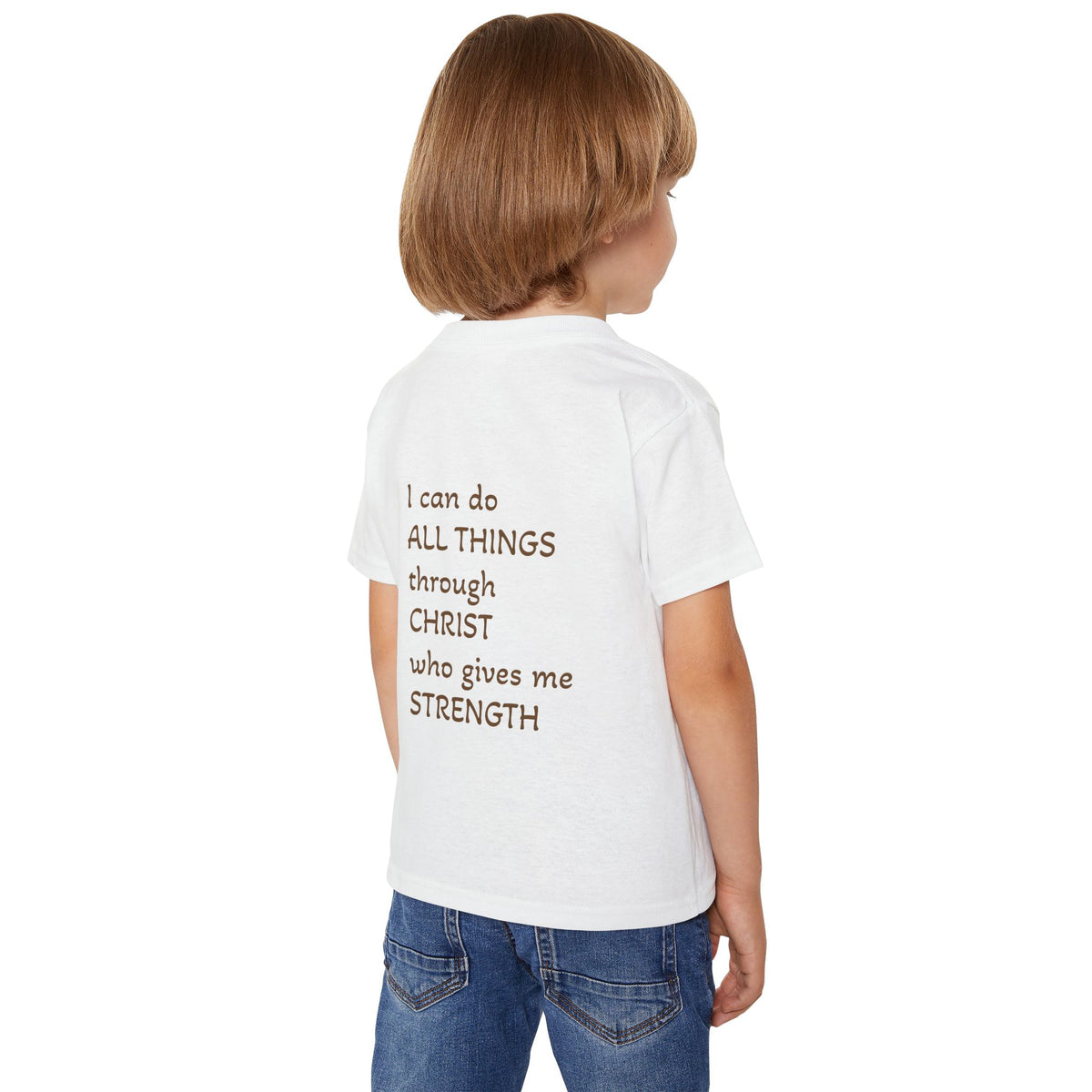 Philippians 4:13 Strength Bible Verse Rhino T-Shirt