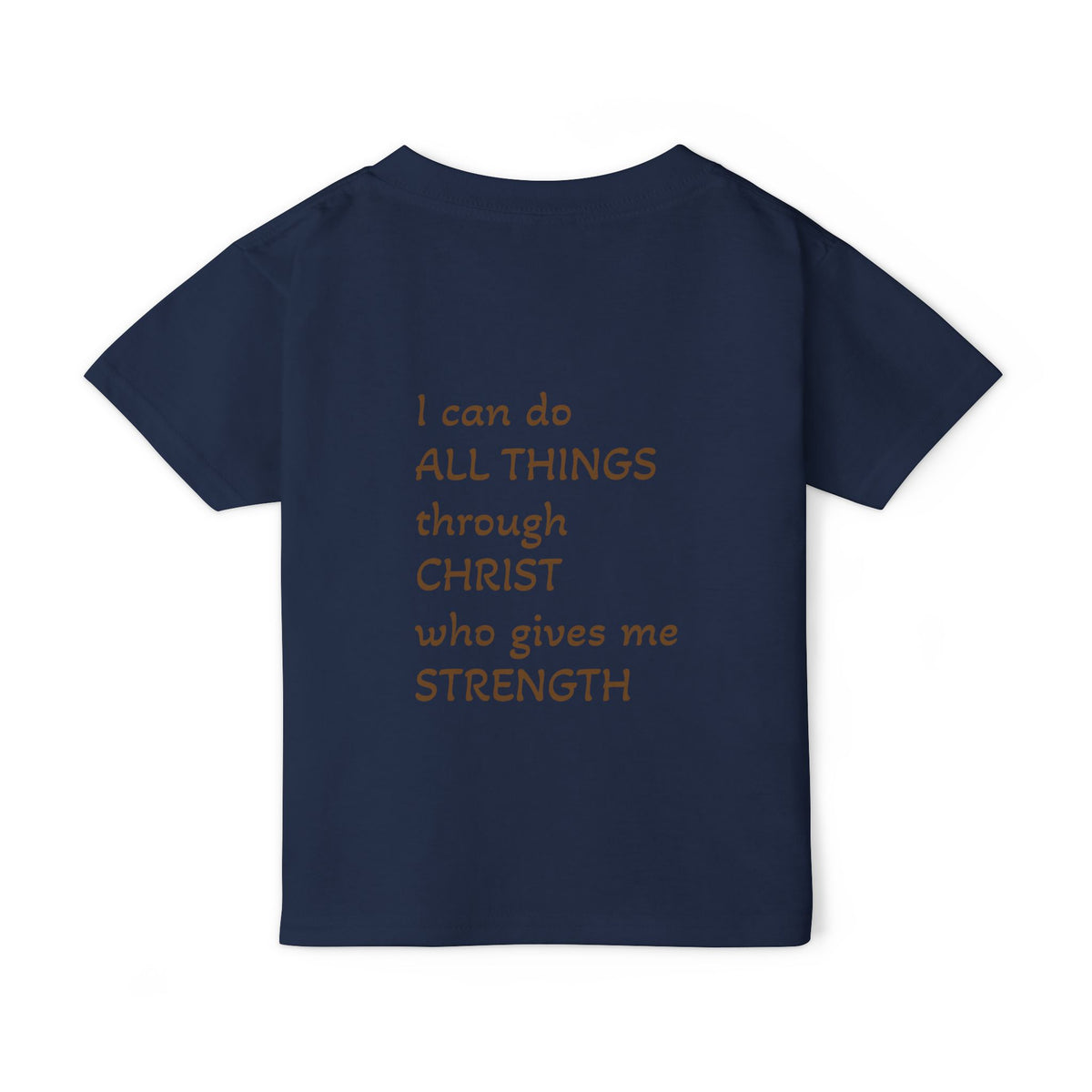 Philippians 4:13 Strength Bible Verse Rhino T-Shirt