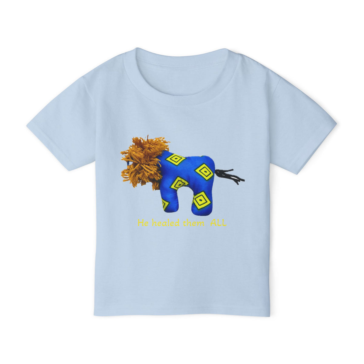 Cute Blue Lion Toddler T-Shirt