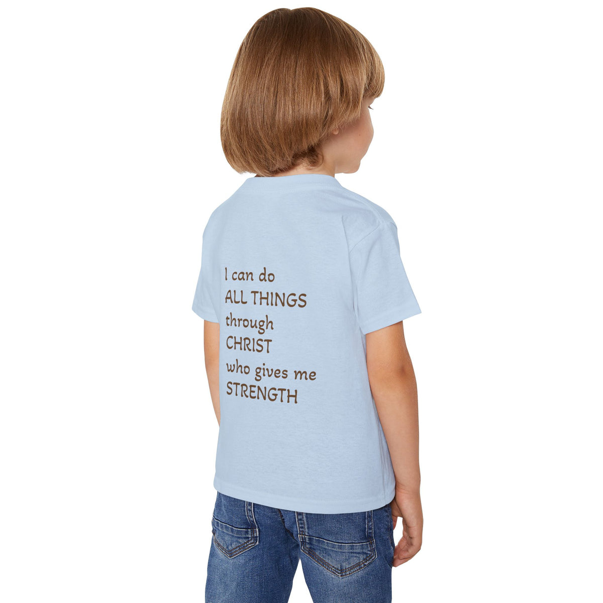 Philippians 4:13 Strength Bible Verse Rhino T-Shirt