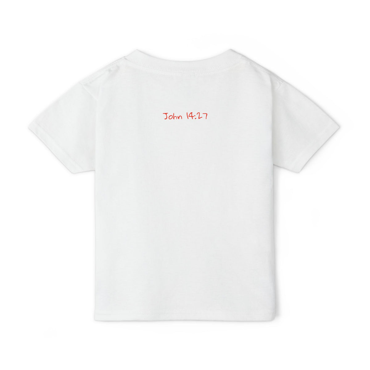 Colorful Giraffe with John 14:7 Verse Toddler T-Shirt