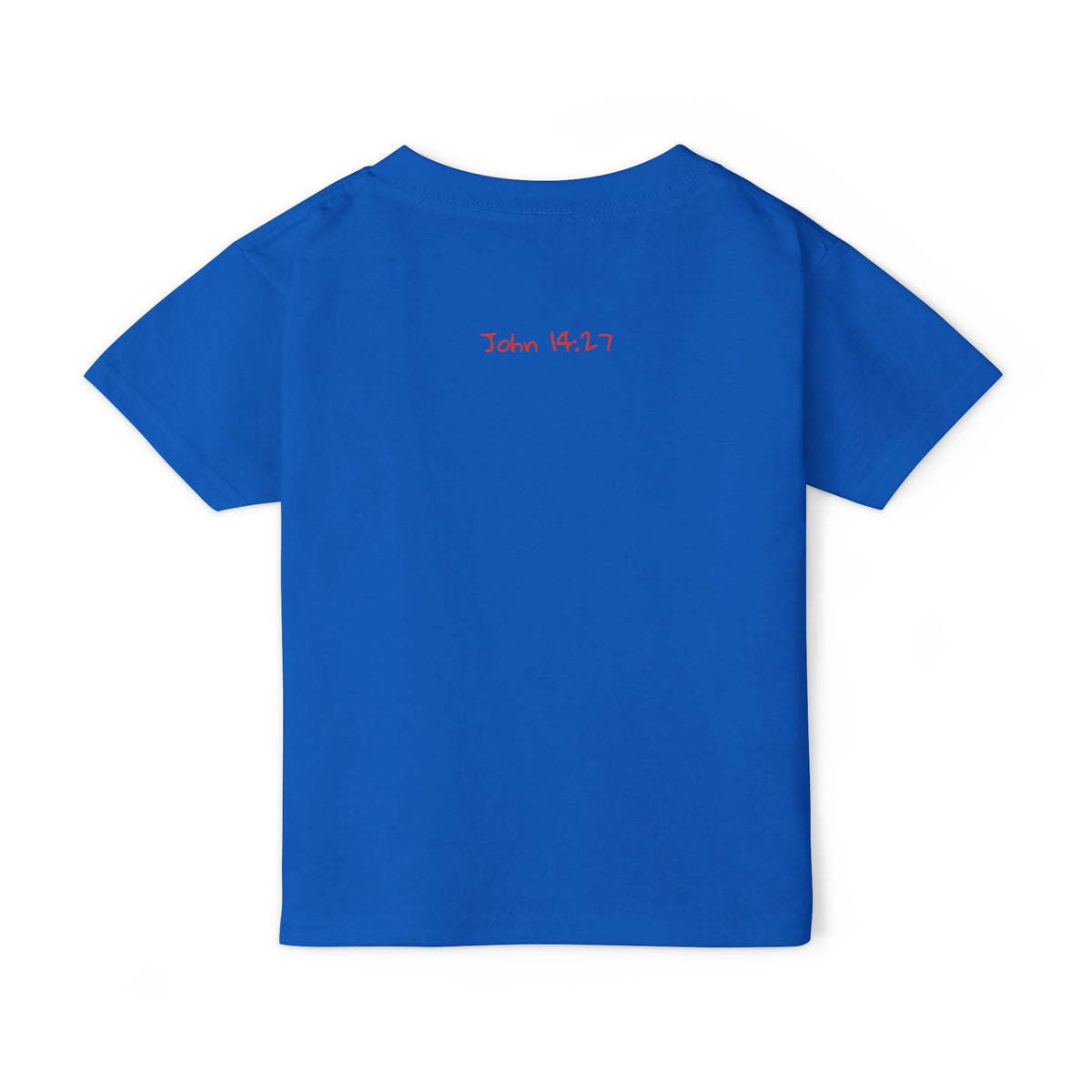 Colorful Giraffe with John 14:7 Verse Toddler T-Shirt