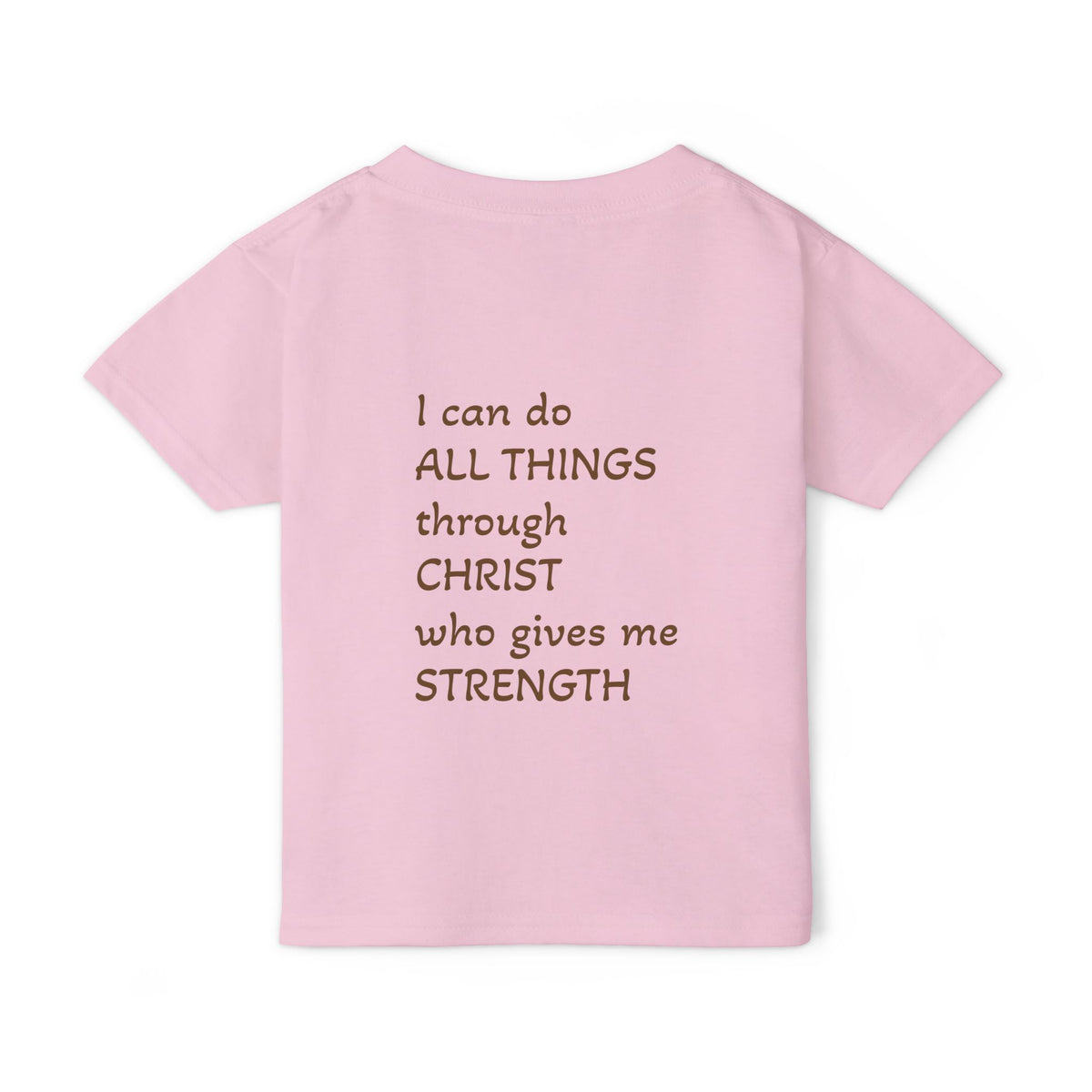 Philippians 4:13 Strength Bible Verse Rhino T-Shirt