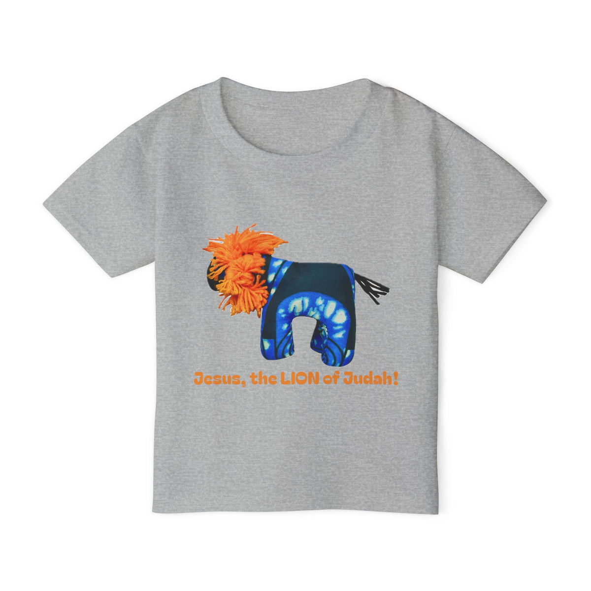 Jesus Lion of Judah Toddler T-Shirt, Christian Lion Design