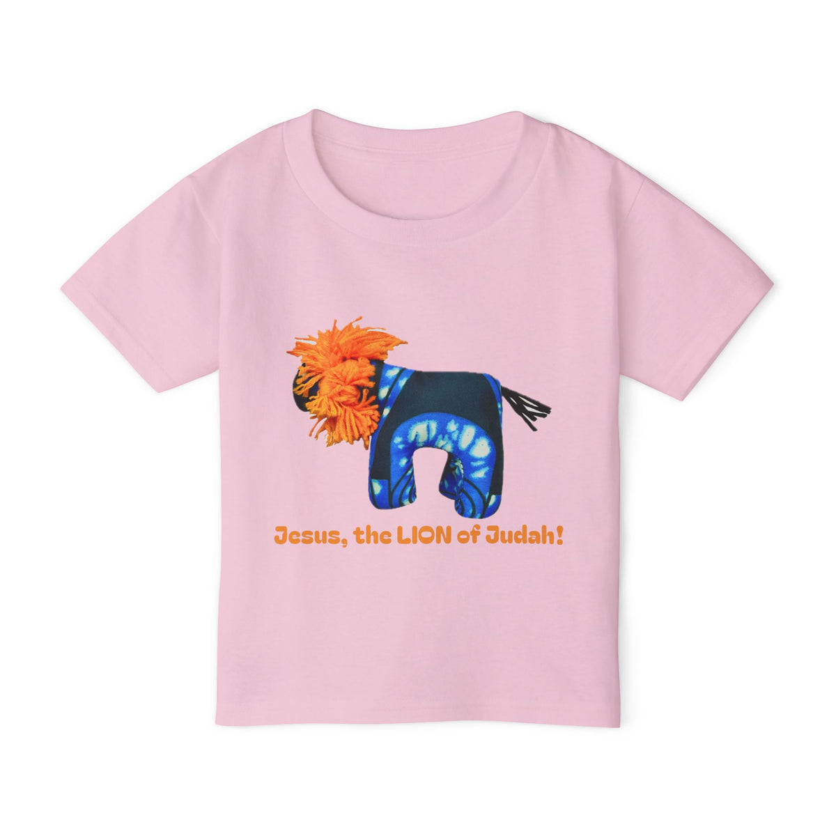 Jesus Lion of Judah Toddler T-Shirt, Christian Lion Design