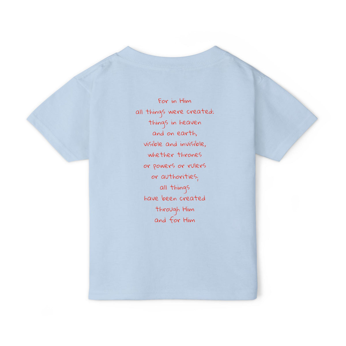 Zebra Jesus Loves Me Graphic Toddler T-Shirt