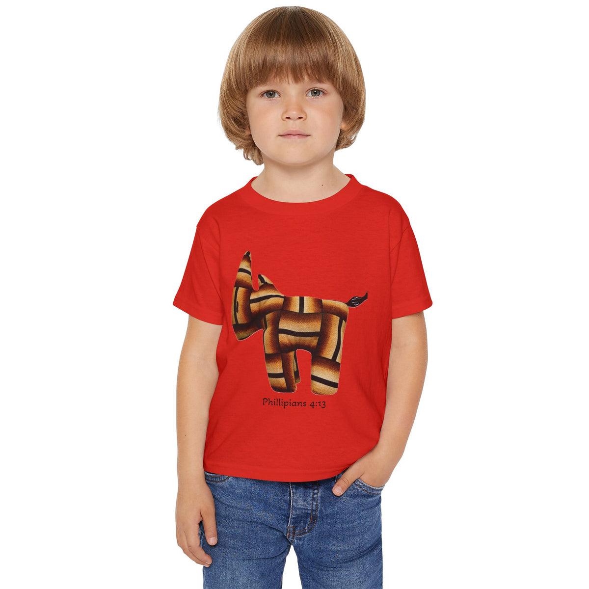 Philippians 4:13 Strength Bible Verse Rhino T-Shirt