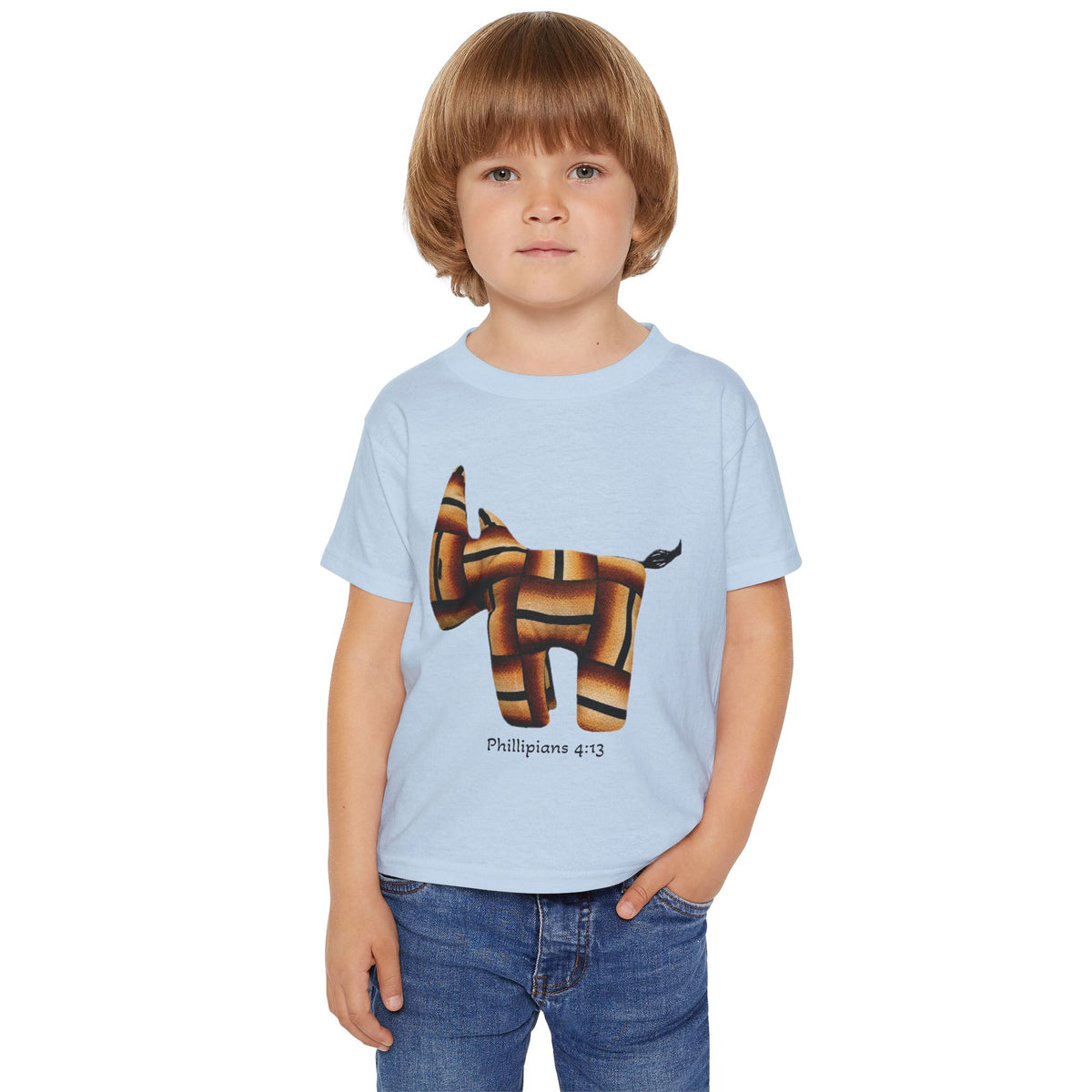Philippians 4:13 Strength Bible Verse Rhino T-Shirt