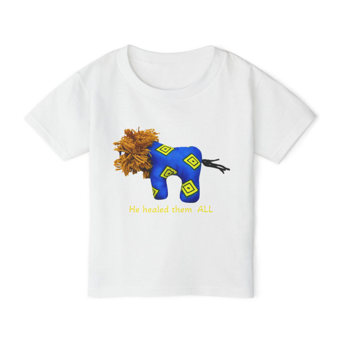 Cute Blue Lion Toddler T-Shirt