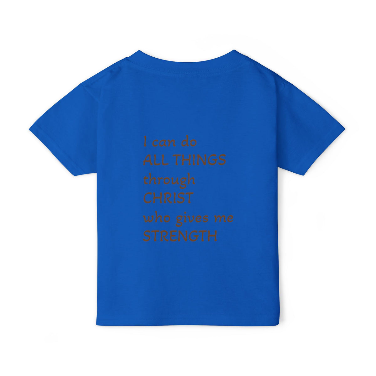 Philippians 4:13 Strength Bible Verse Rhino T-Shirt