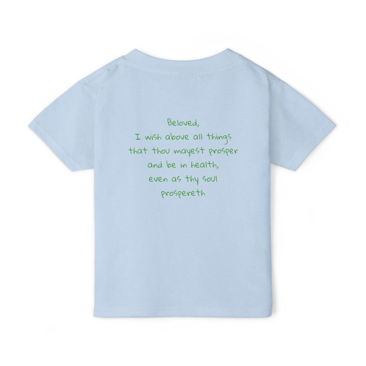 Elephant Bible Verse John 1:2 Toddler T-Shirt