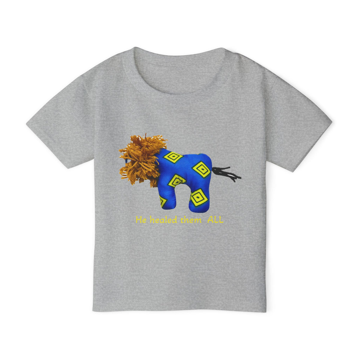 Cute Blue Lion Toddler T-Shirt