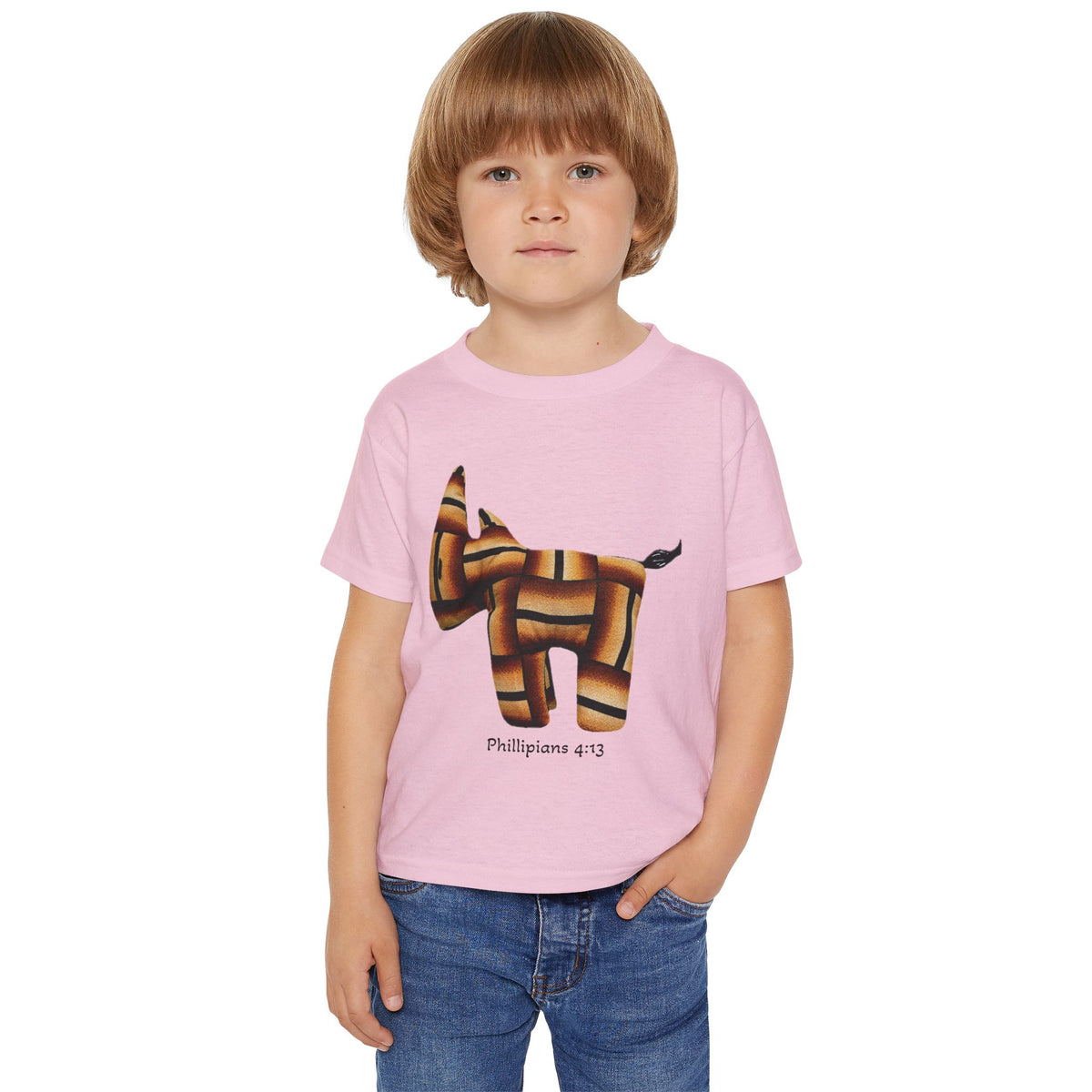 Philippians 4:13 Strength Bible Verse Rhino T-Shirt