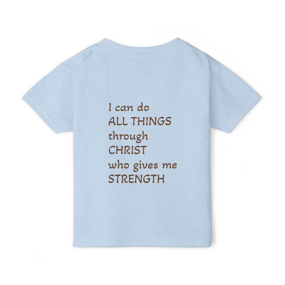 Philippians 4:13 Strength Bible Verse Rhino T-Shirt
