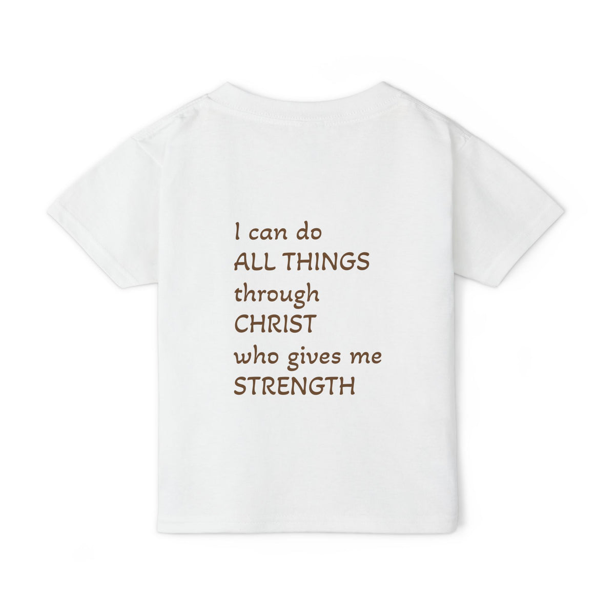 Philippians 4:13 Strength Bible Verse Rhino T-Shirt