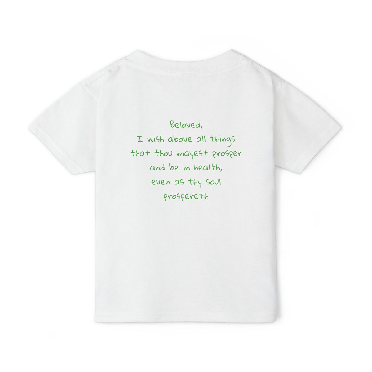 Elephant Bible Verse John 1:2 Toddler T-Shirt