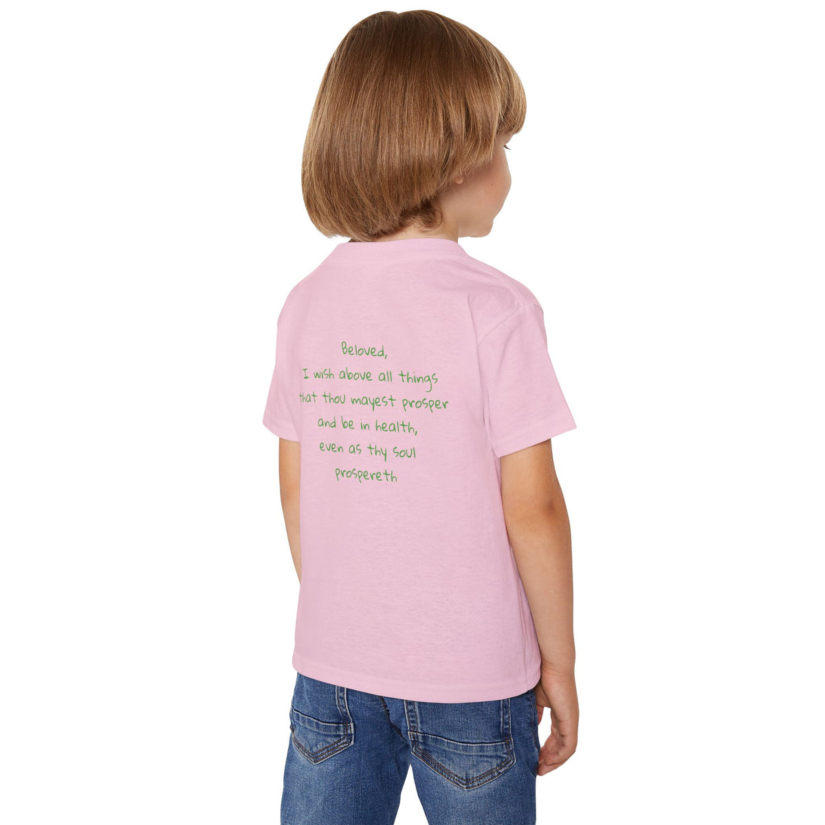 Elephant Bible Verse John 1:2 Toddler T-Shirt