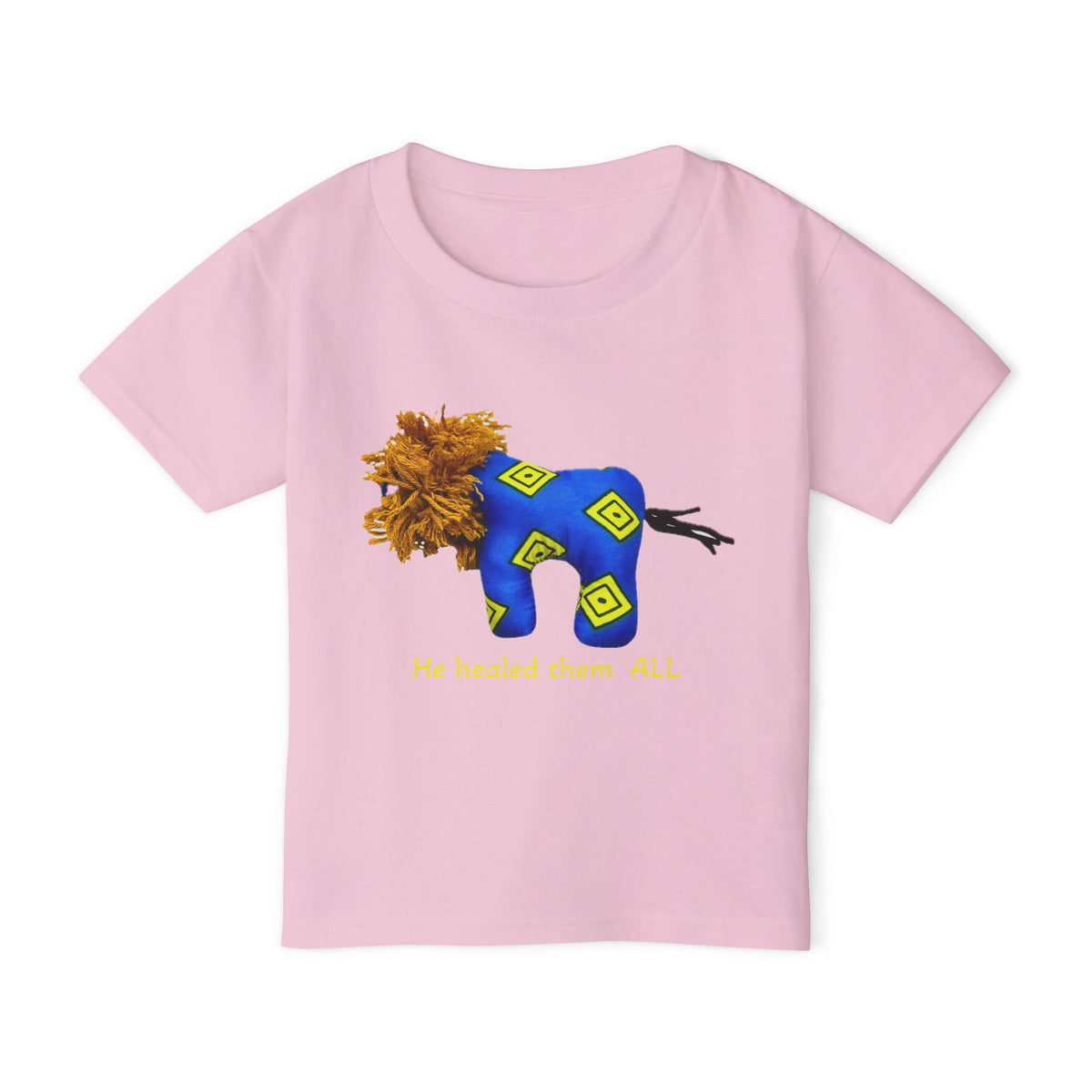 Cute Blue Lion Toddler T-Shirt