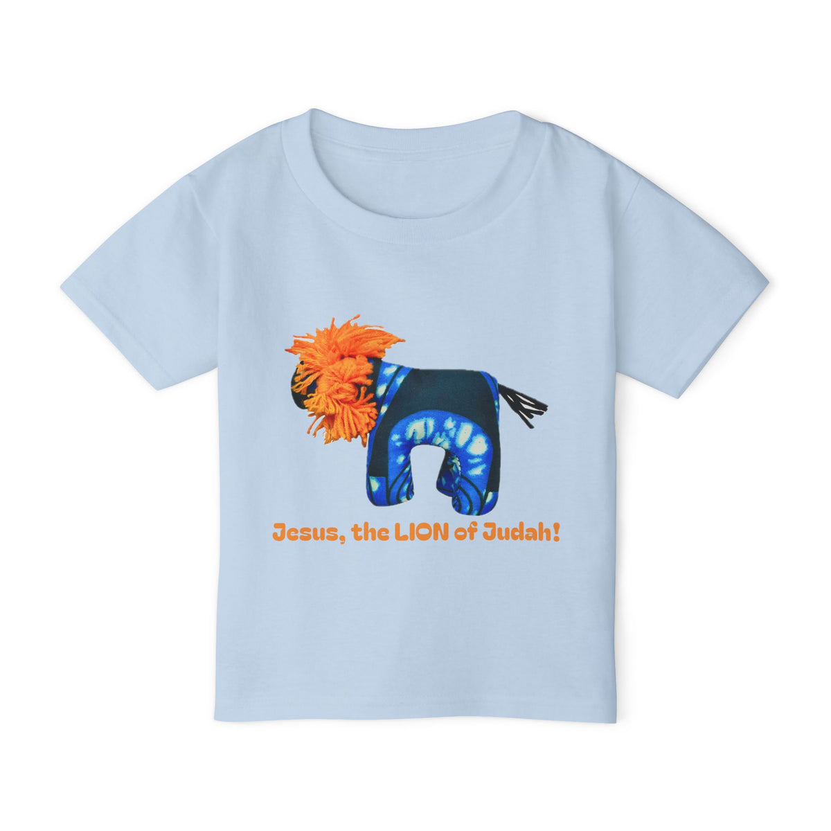Jesus Lion of Judah Toddler T-Shirt, Christian Lion Design
