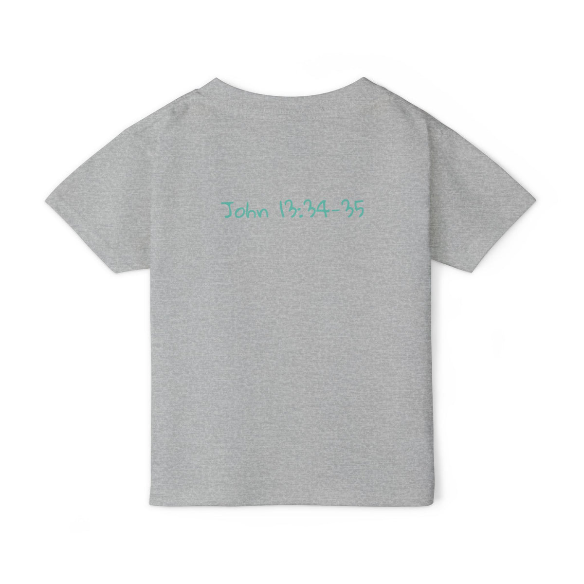 Colorful Giraffe Bible Verse Toddler T-Shirt
