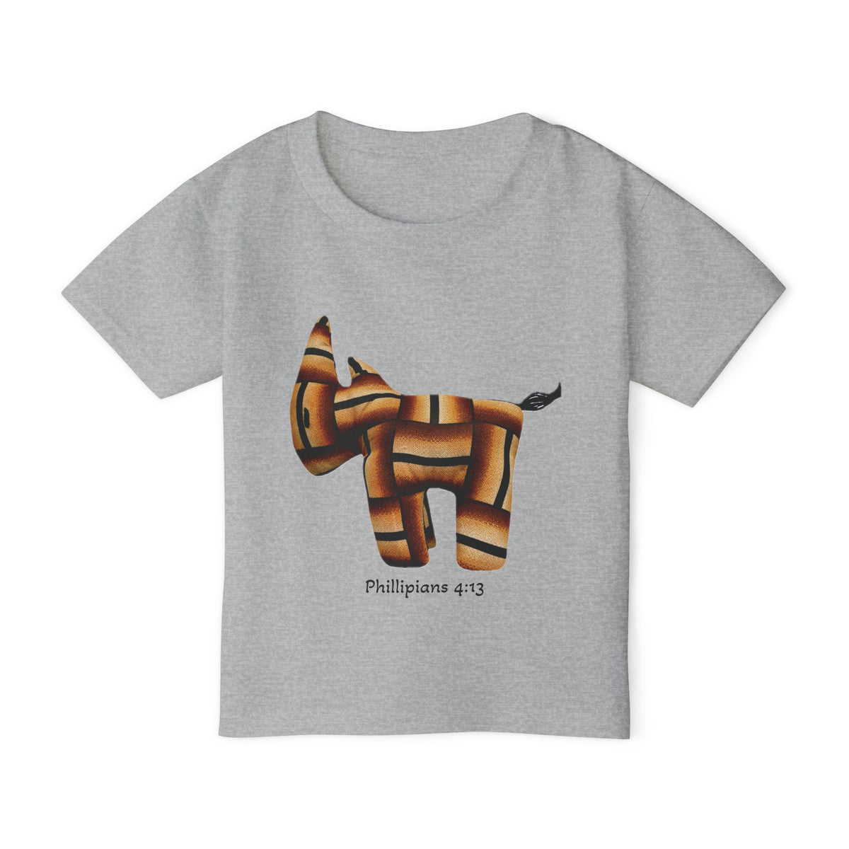 Philippians 4:13 Strength Bible Verse Rhino T-Shirt