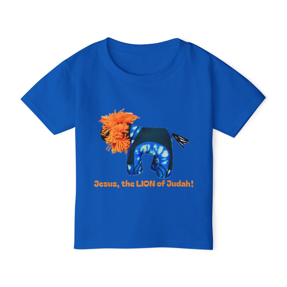 Jesus Lion of Judah Toddler T-Shirt, Christian Lion Design