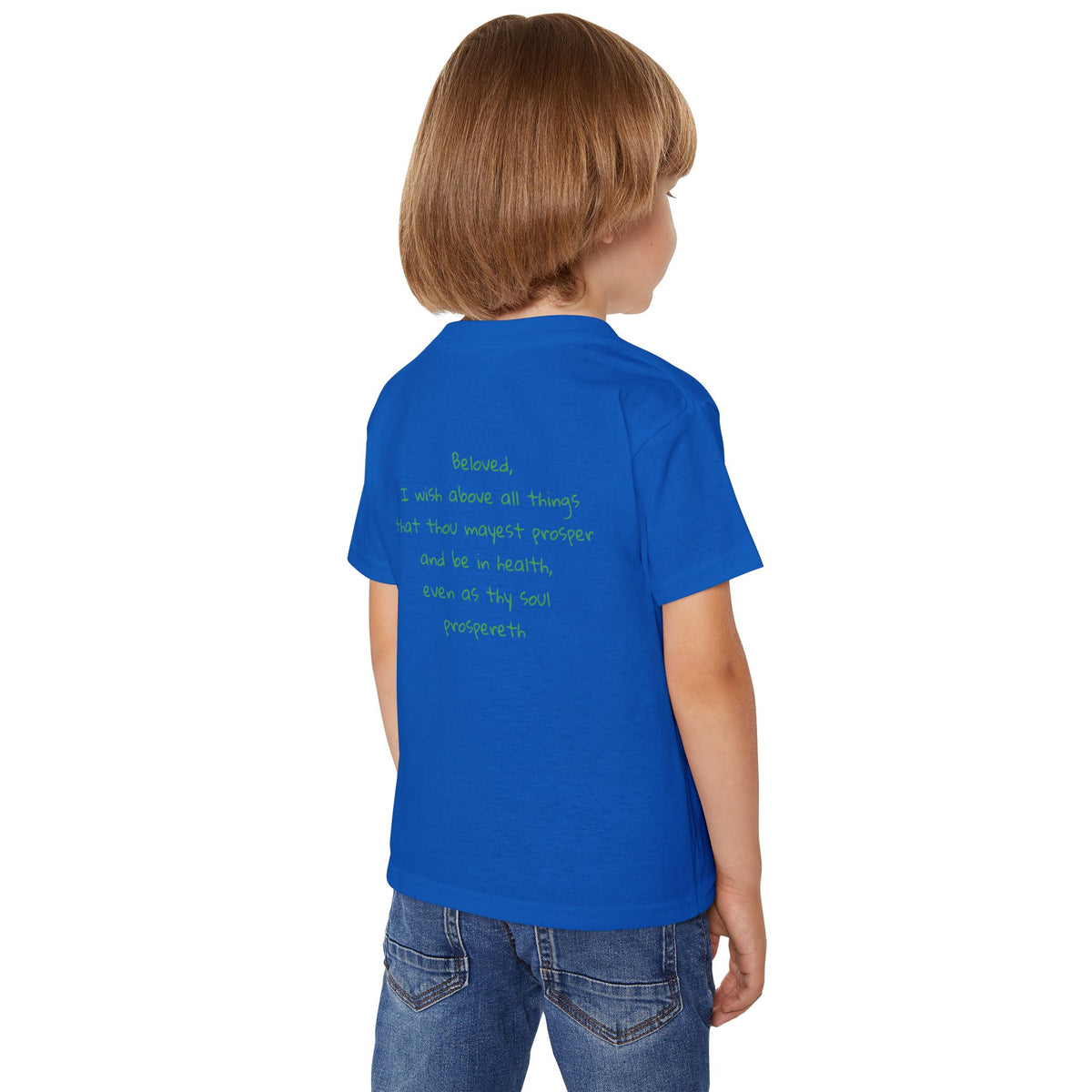 Elephant Bible Verse John 1:2 Toddler T-Shirt