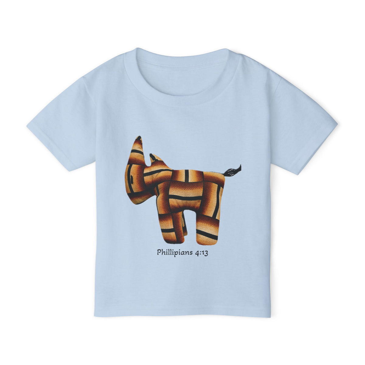 Philippians 4:13 Strength Bible Verse Rhino T-Shirt
