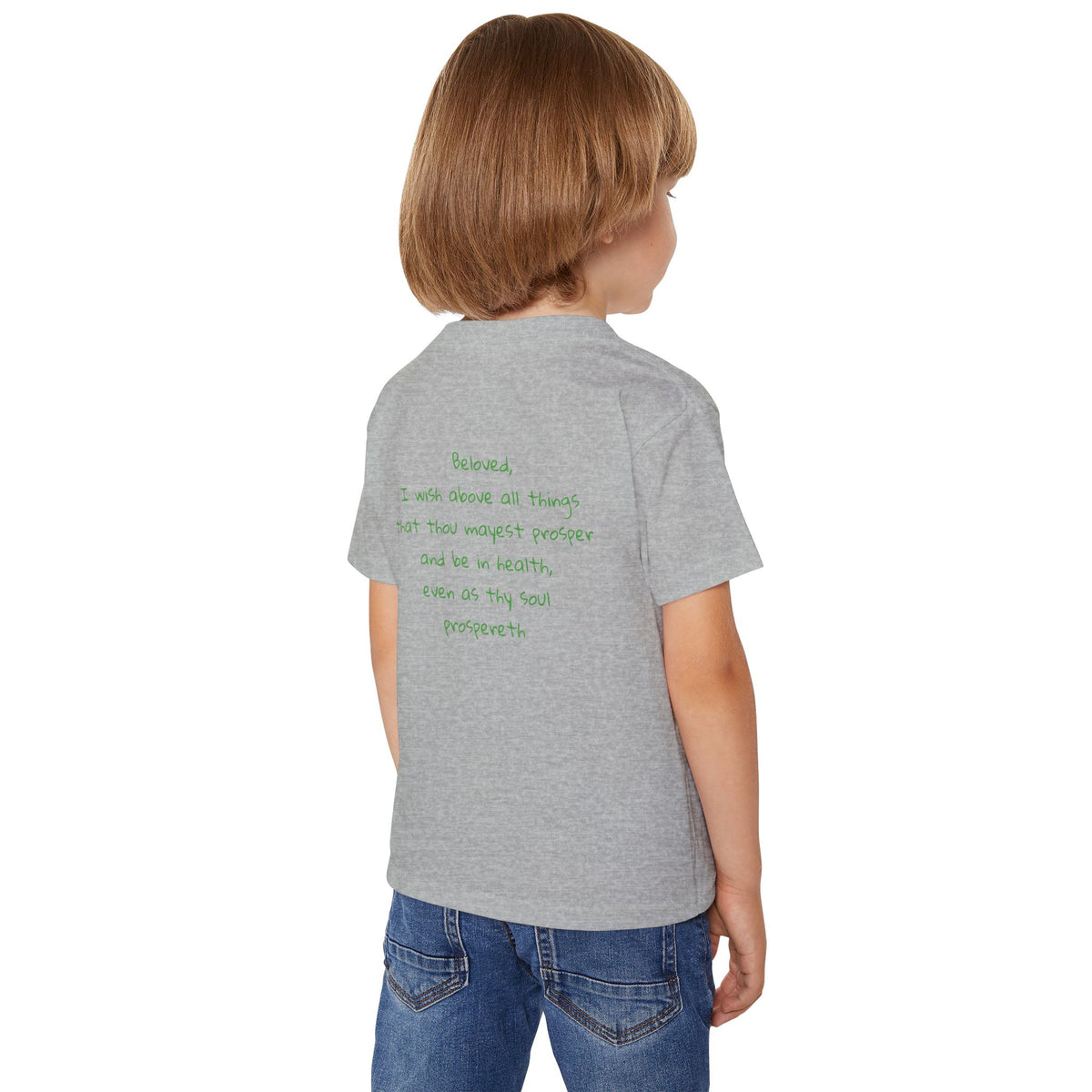 Elephant Bible Verse John 1:2 Toddler T-Shirt