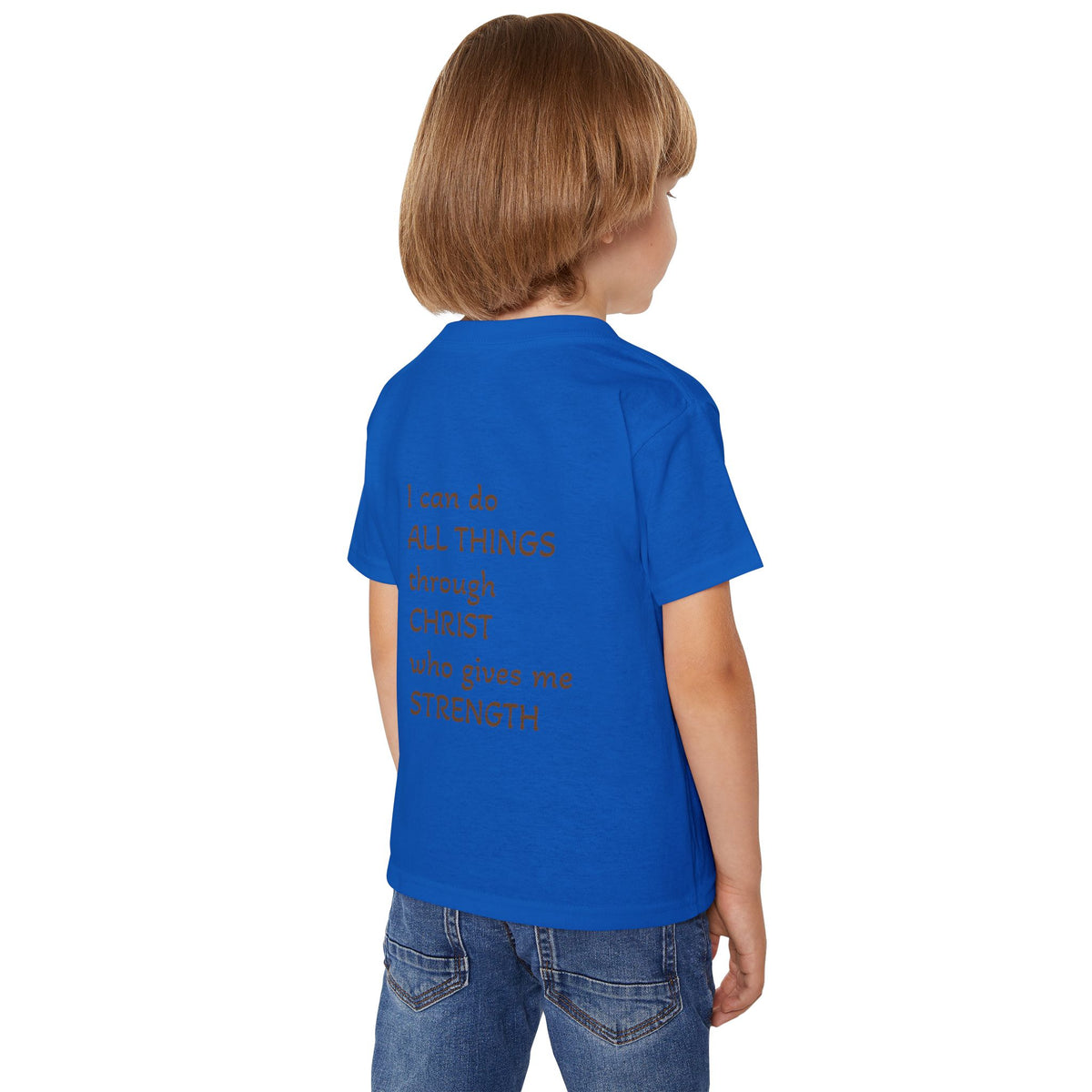 Philippians 4:13 Strength Bible Verse Rhino T-Shirt