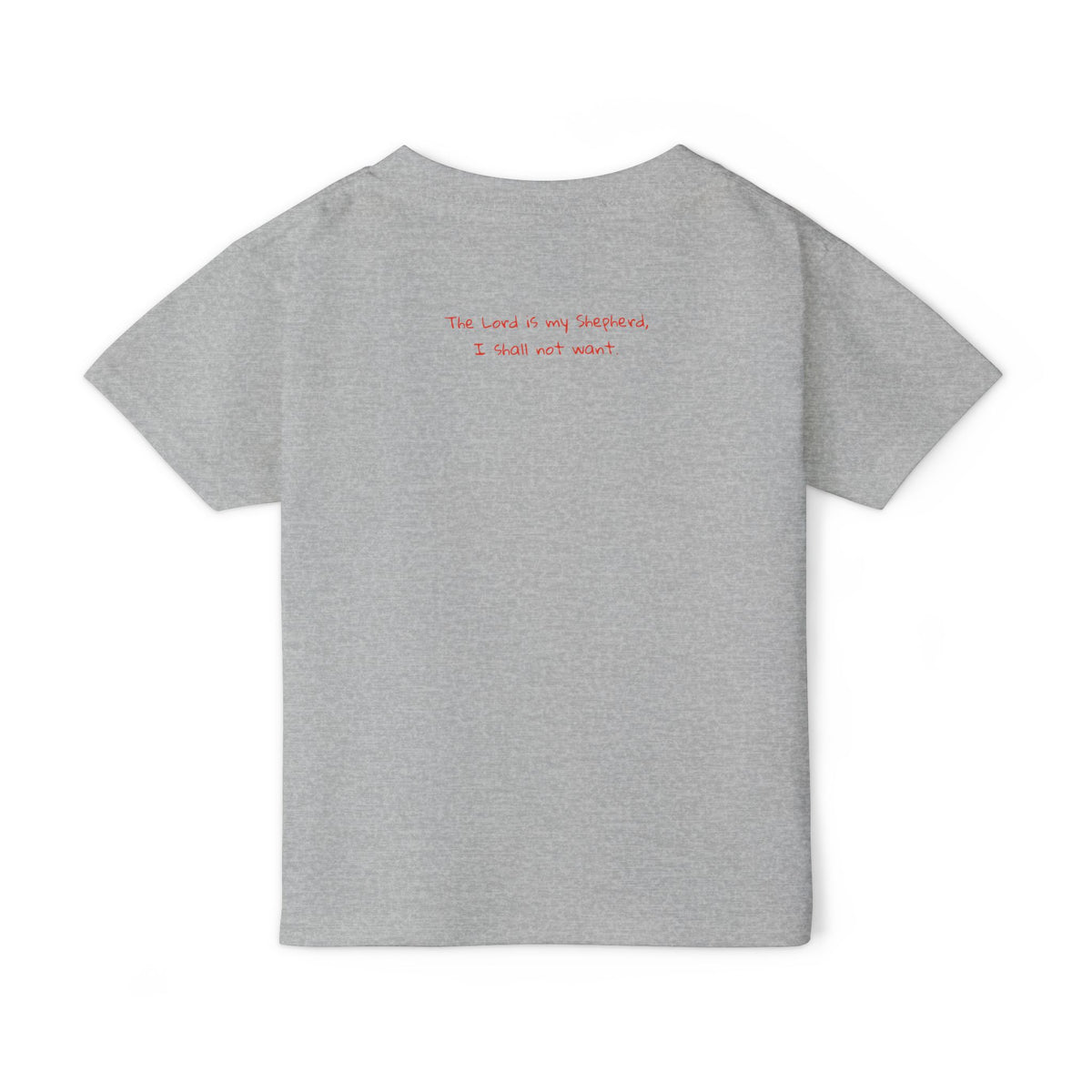 Colorful Giraffe Psalm 23:4 Toddler T-Shirt
