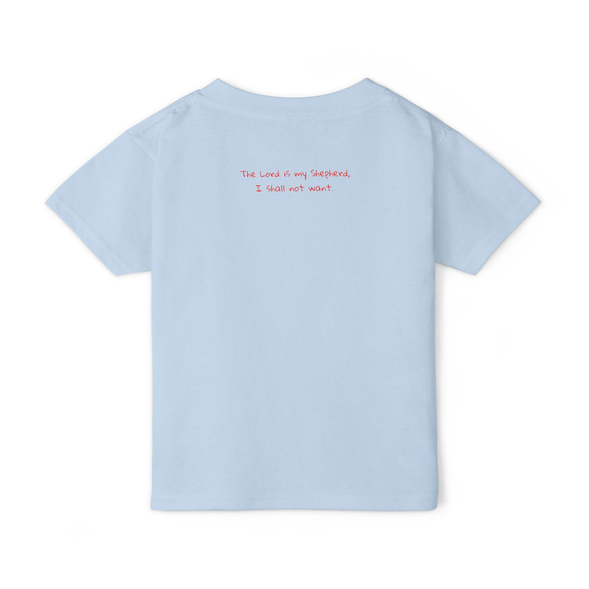 Colorful Giraffe Psalm 23:4 Toddler T-Shirt