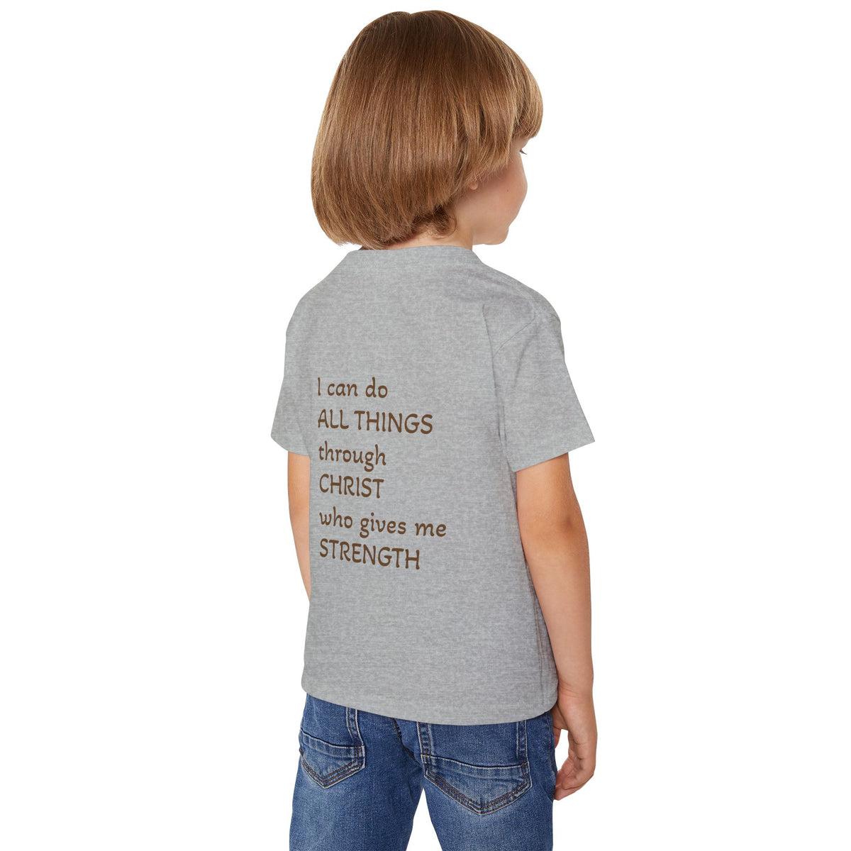 Philippians 4:13 Strength Bible Verse Rhino T-Shirt