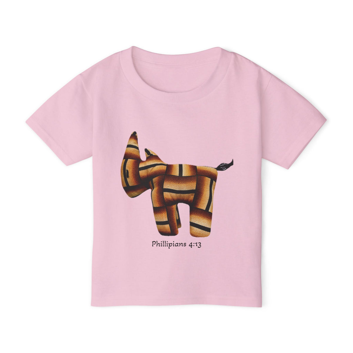 Philippians 4:13 Strength Bible Verse Rhino T-Shirt