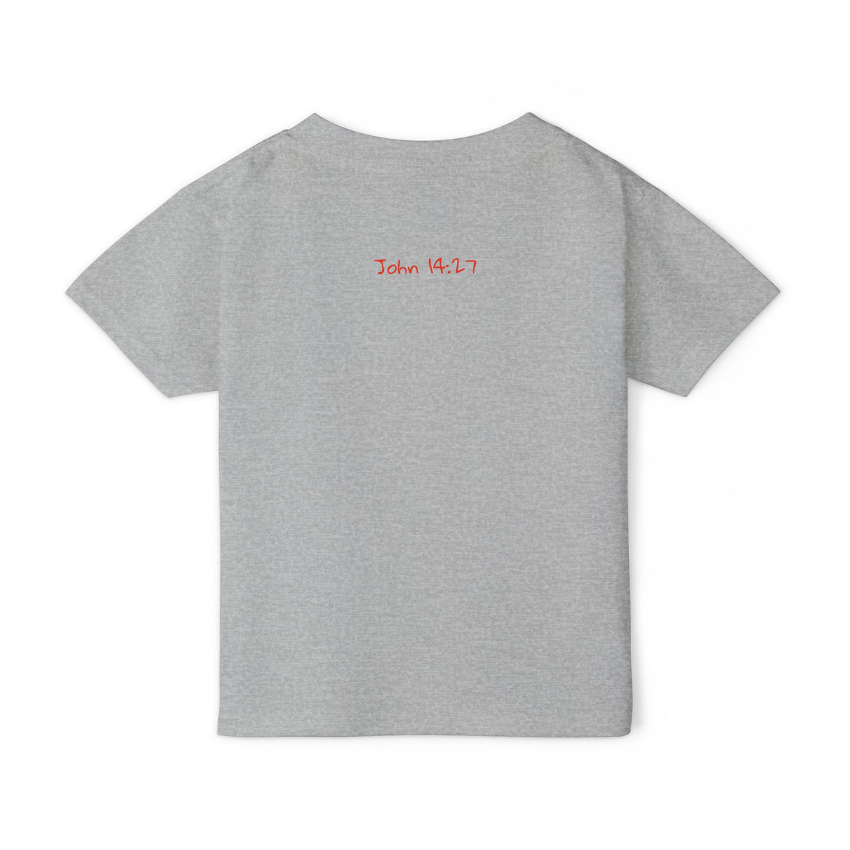 Colorful Giraffe with John 14:7 Verse Toddler T-Shirt