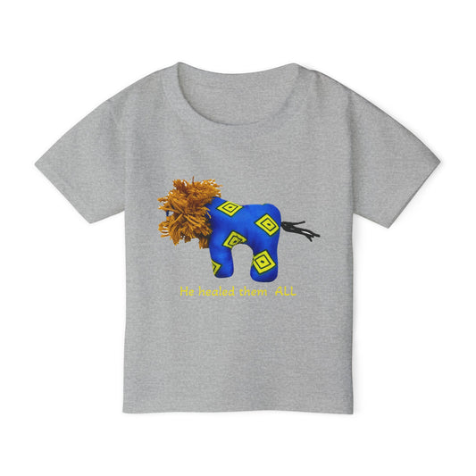 Cute Blue Lion Toddler T-Shirt