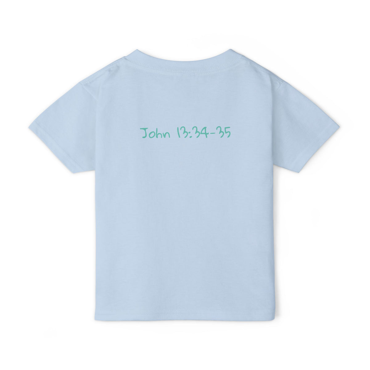 Colorful Giraffe Bible Verse Toddler T-Shirt