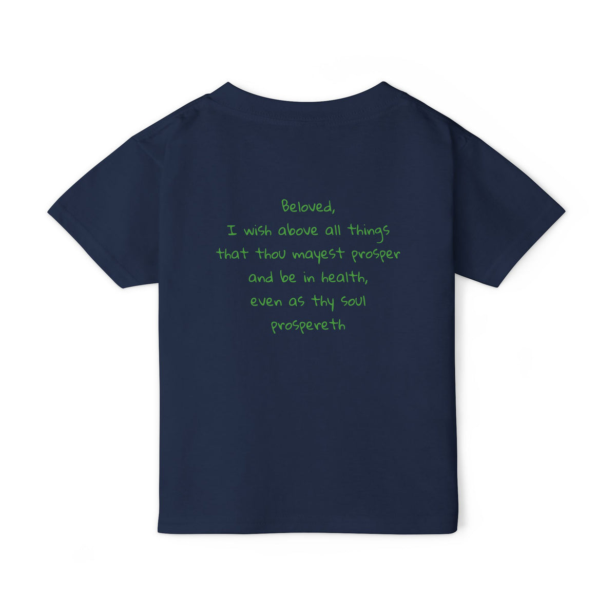 Elephant Bible Verse John 1:2 Toddler T-Shirt