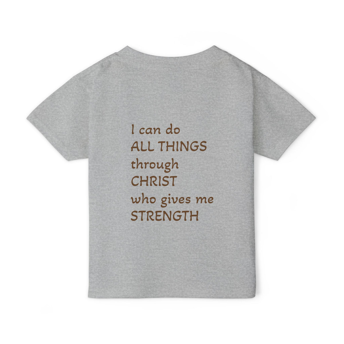 Philippians 4:13 Strength Bible Verse Rhino T-Shirt