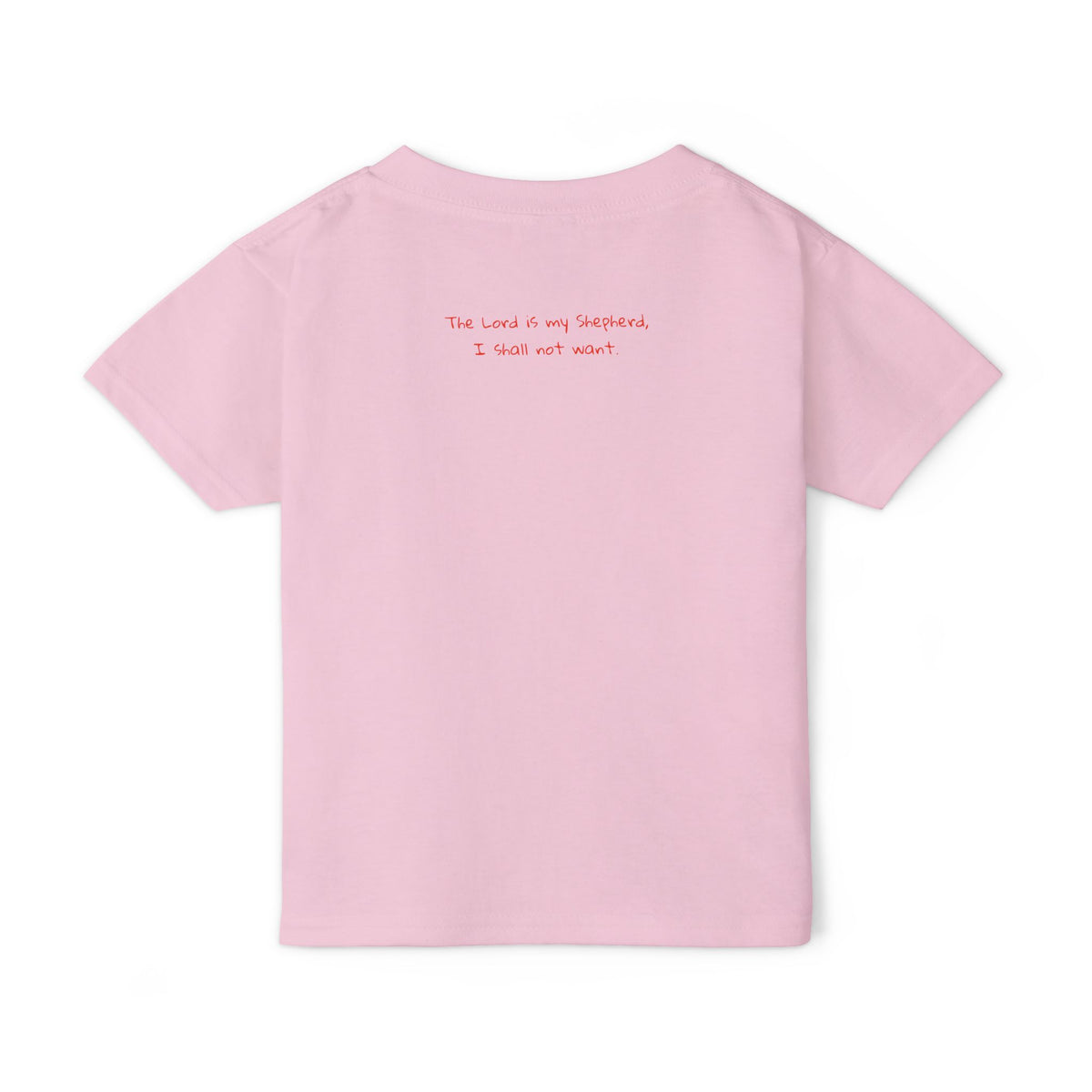 Colorful Giraffe Psalm 23:4 Toddler T-Shirt