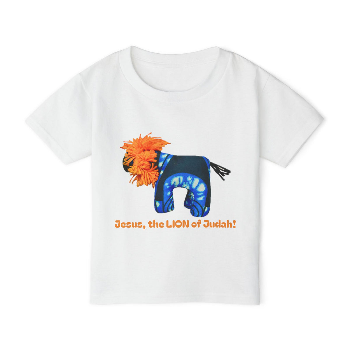 Jesus Lion of Judah Toddler T-Shirt, Christian Lion Design