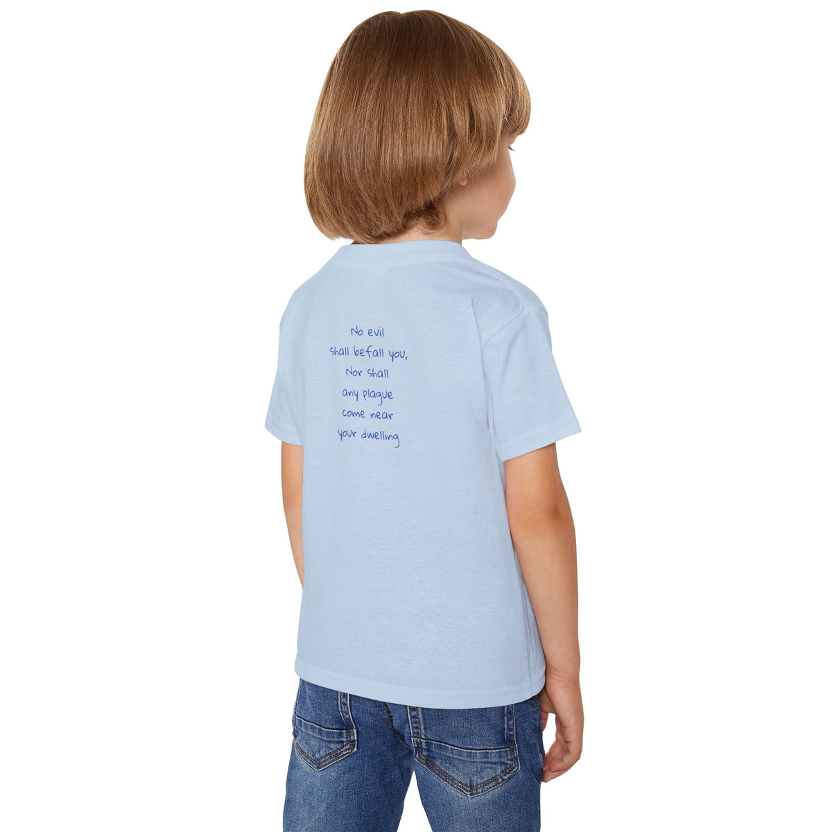 Psalm 9:10 cute Elephant Illustration Toddler T-Shirt