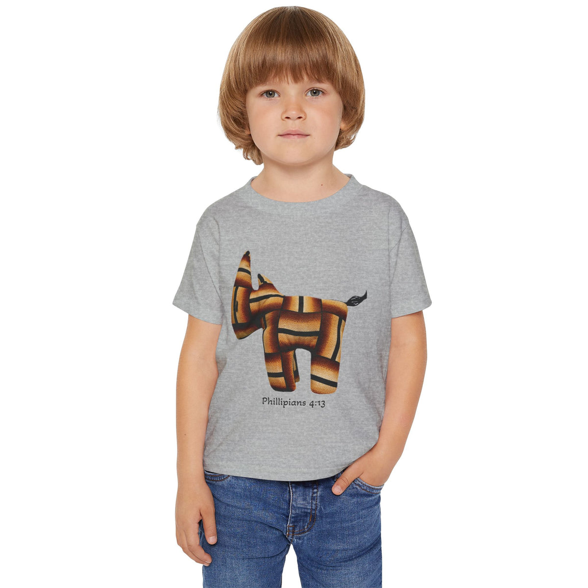 Philippians 4:13 Strength Bible Verse Rhino T-Shirt
