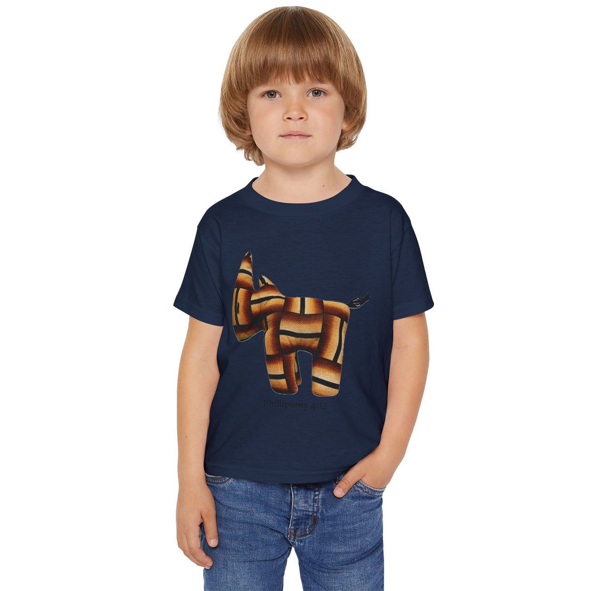 Philippians 4:13 Strength Bible Verse Rhino T-Shirt